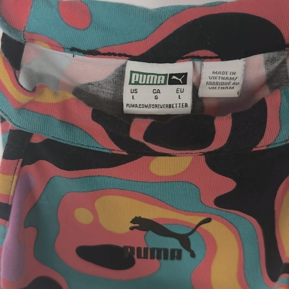 Women’s Puma Lava AOP Dress - Size Large - Picture 5 of 6